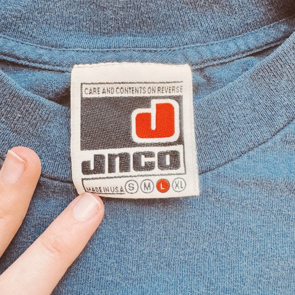 JNCO, Women’s Vintage Blue Graphic T-Shirt - Picture 4 of 4